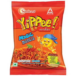 Sunfeast YiPPee! Magic Masala, Instant Noodles , Rs.5 | Pack of 11